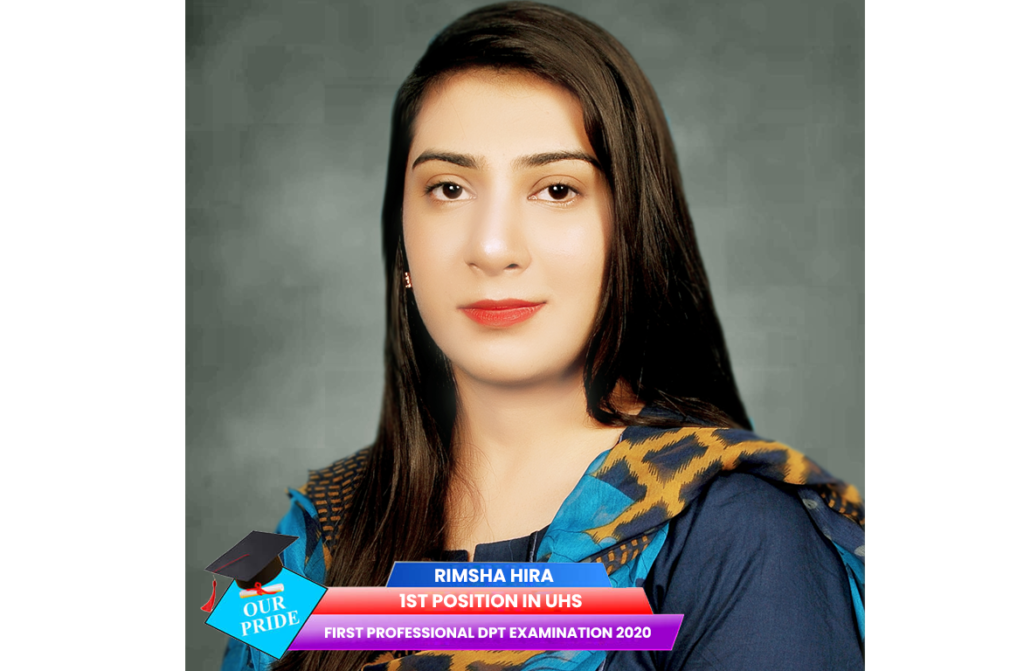 Api Rimsha Haroon Our Pride - Multan Medical & Dental College